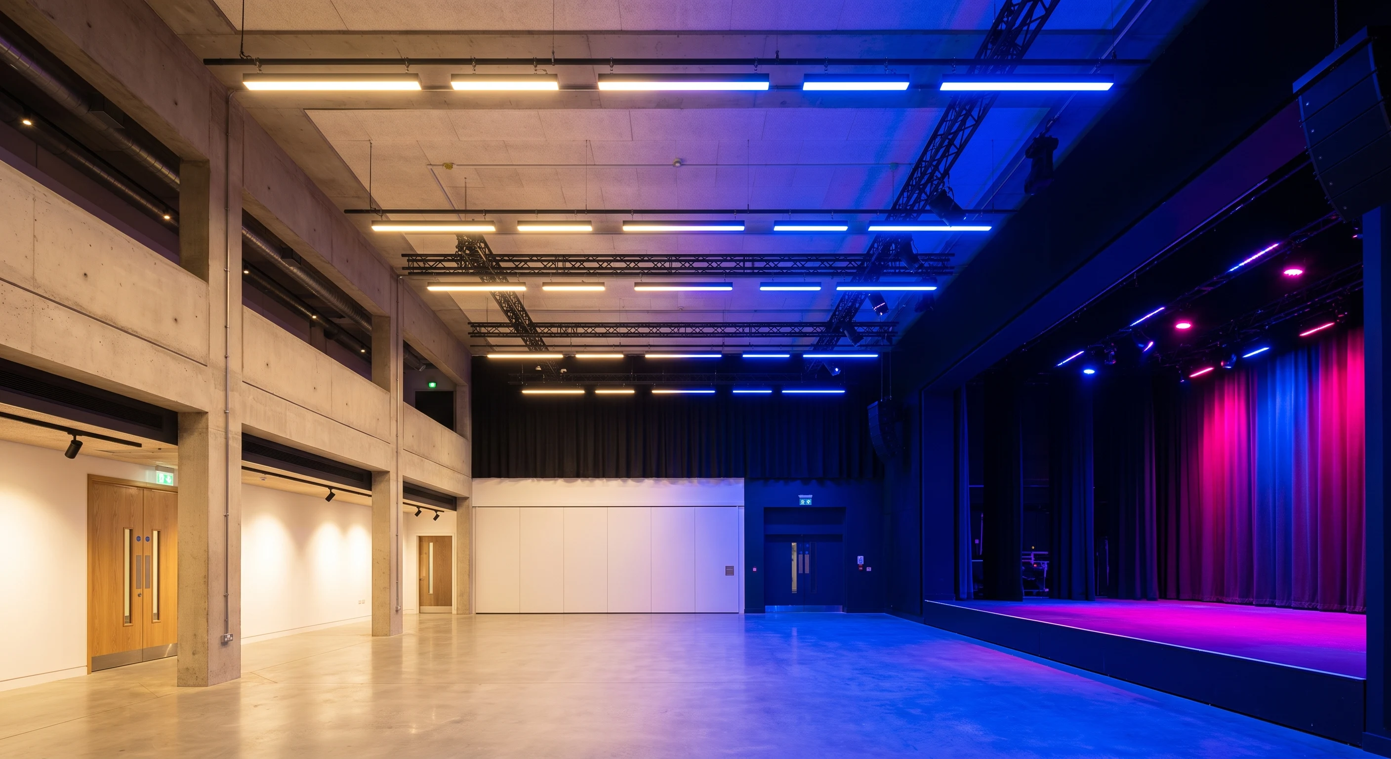 Warm ambient light for hospitality and calm rooms